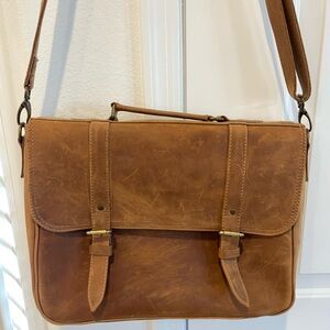Leather Laptop Bag